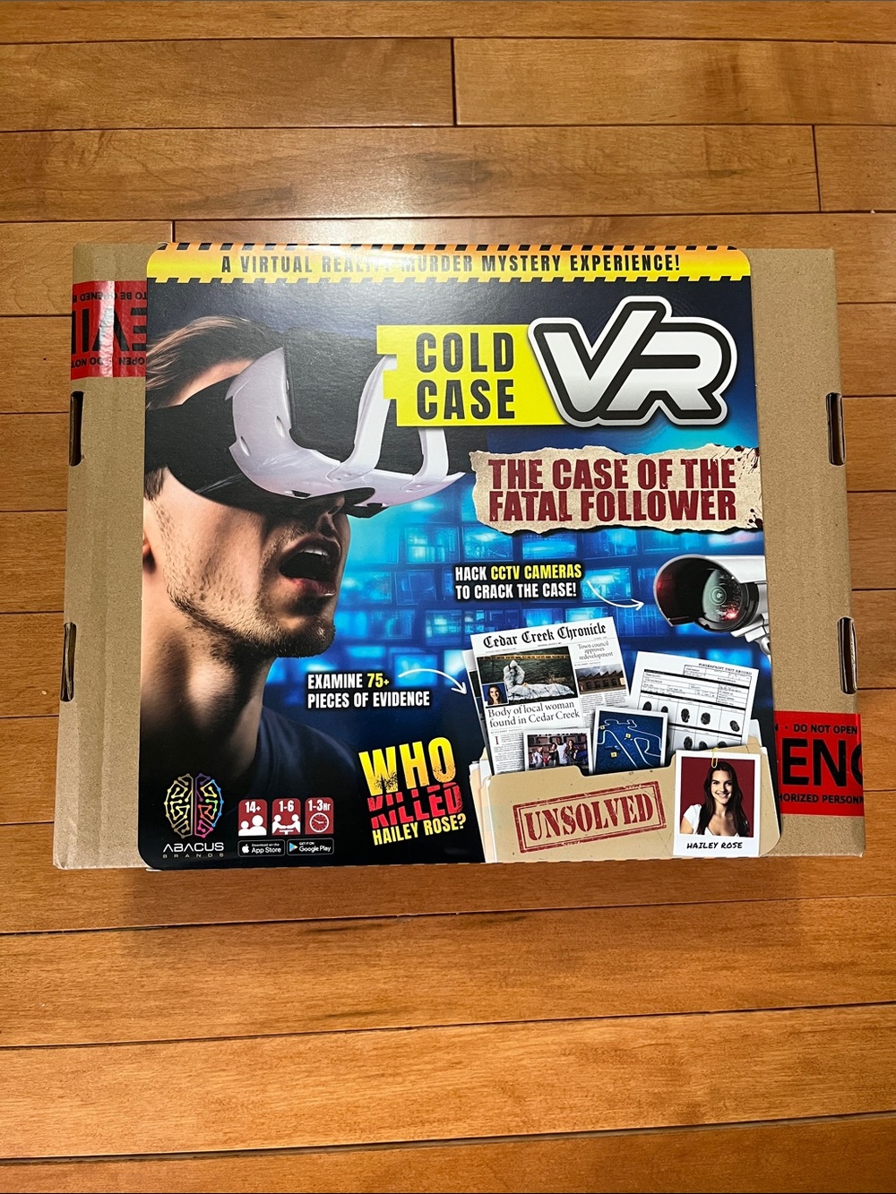 : The Case of the Fatal Follower - Mystery VR Game (Black/White)